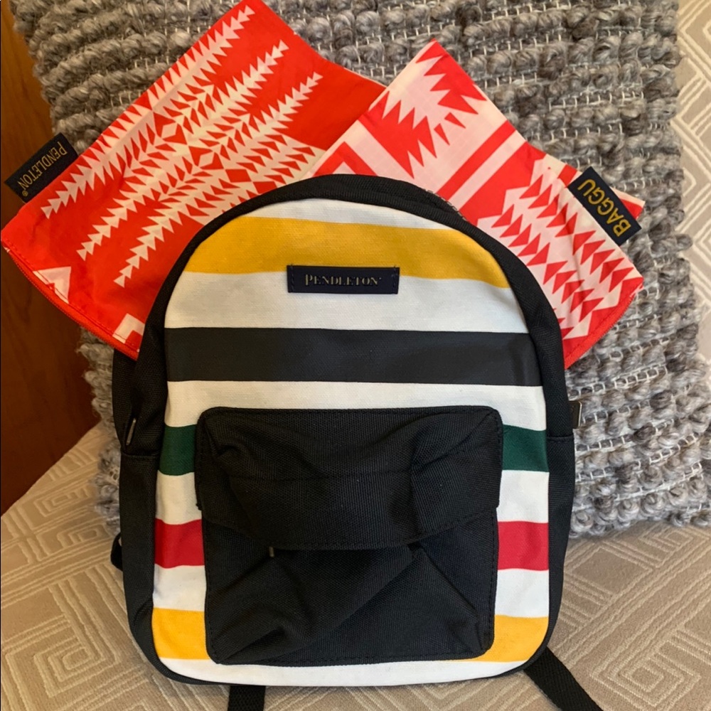 COPY - Pendleton mini backpack with 2 pouches